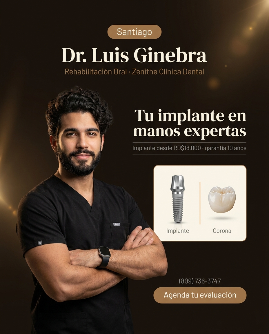 Implantes: Autoridad: Dr. Luis Ginebra